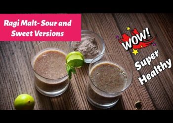 Ragi Malt Recipe | Ragi porridge recipe | Ragi Kanji | Finger Millet recipes I Weight Loss Recipe