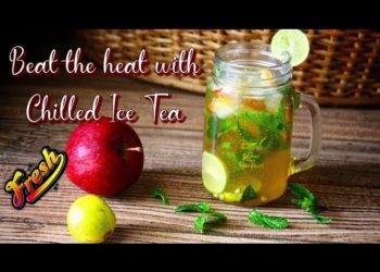 Ice Tea | Beat the heat with Apple Lemon Ice Tea | Summer Drink Ice Tea | Ice Tea Recipe