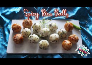 Use leftover rice to make spicy rice balls I zero Oil recipe I How to use leftover rice