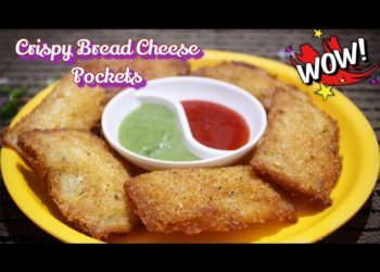 Bread Cheese Pockets | Instant Cheese Snack | Cheese Sticks